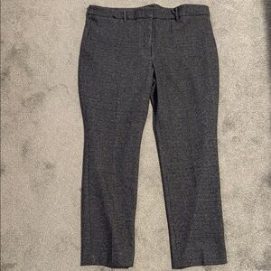 White House Black Market Charcoal Trousers